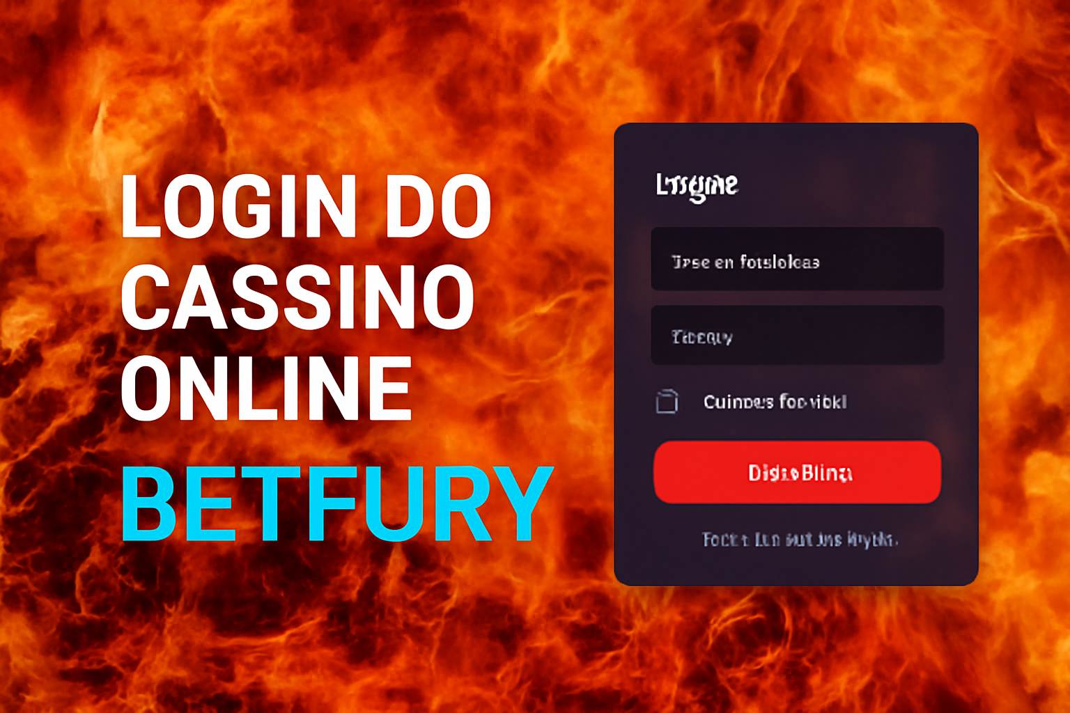 Login no Cassino BETFURY